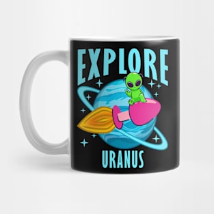 Explore Uranus Alien Mug